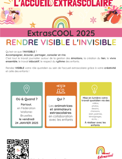 2025 ExtrasCOOL Affiche A3 Accueillant extrascolaire